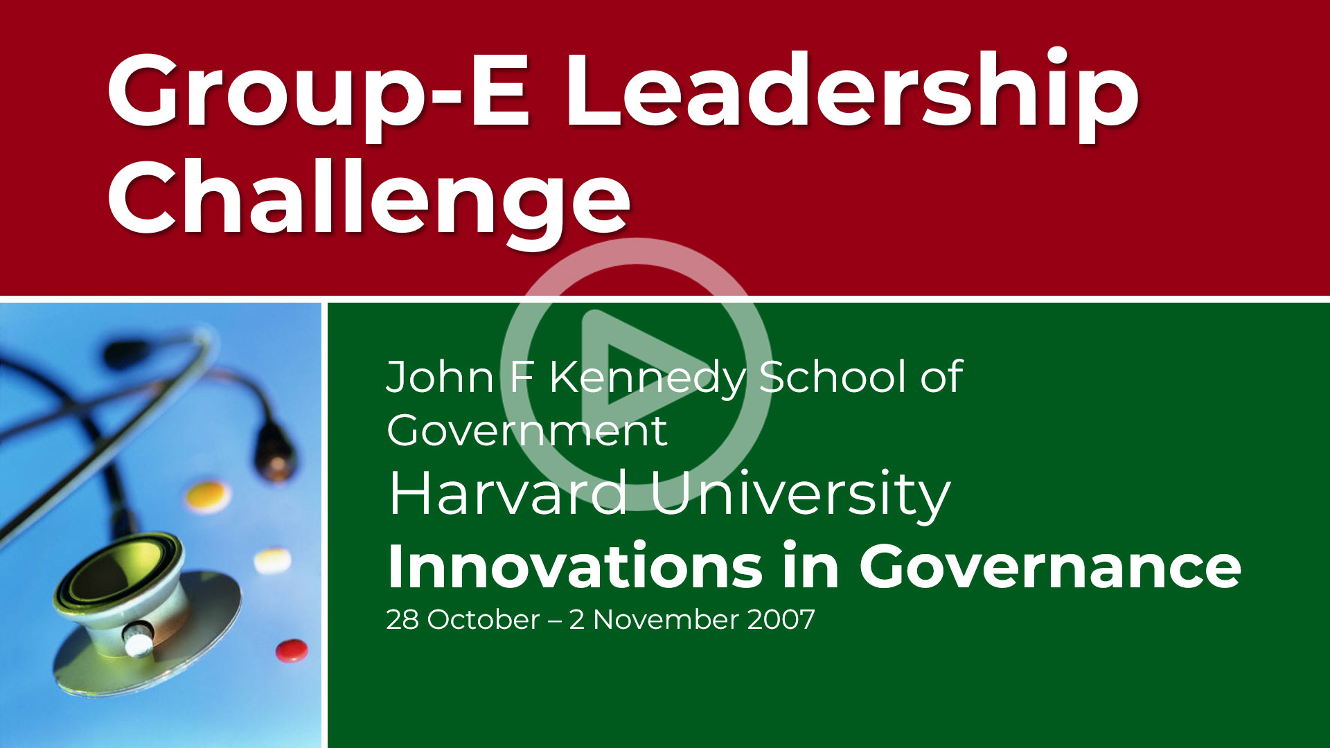 group e presentation on leadership challenge harvard university thumbnail